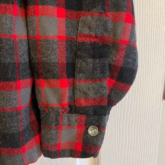 Vintage Men's Pendleton Wool Flannel Plaid Jacket